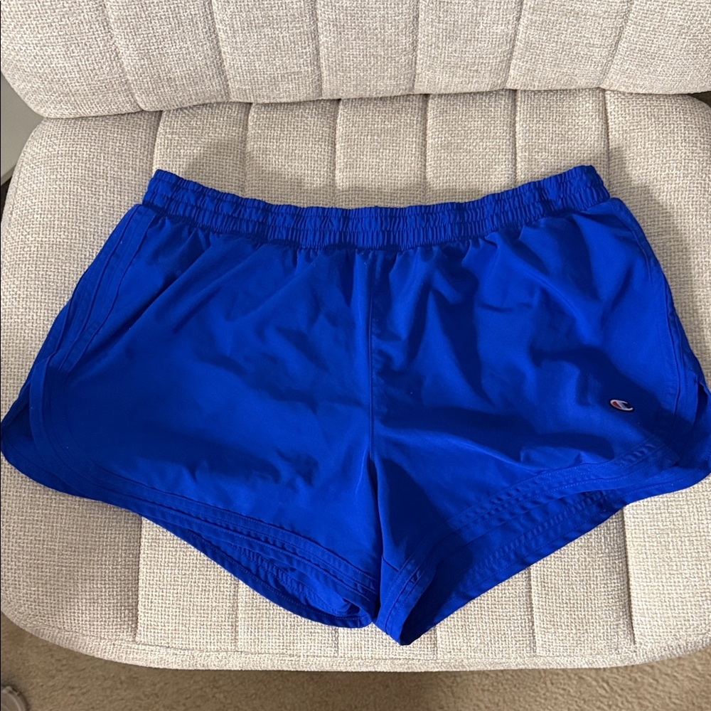 Champion Women's Vibrant Blue Athletic Shorts